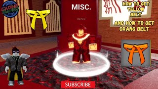 How to Get Yellow Belt \u0026 Orange Belt in Blox Fruits – Step-by-Step Guide!