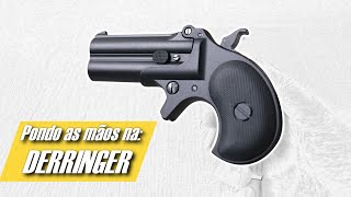 Derringer - Maxtact | O menor revólver de airsoft!? | Airsoft green gás (NBB) Full Metal | HANDS ON