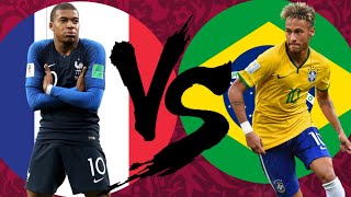 France VS Brazil | Qatar Fifa World Cup |#football #fifa #qatarworldcup #Mabappe #neymar #france