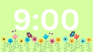 Spring Day 9 Minute Timer | Classroom Timer | Flower Timer | Spring Countdown