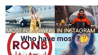 Most followed Nepali influencer in Instagram 2022 | Top 5 Instagram followers in Nepal