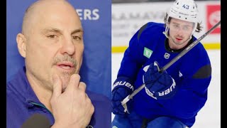 Tocchet On Quinn Hughes Playing