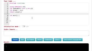 C++ Programming Tutorials Functions That Use Multiple Parameters - Computer Aided Analysis