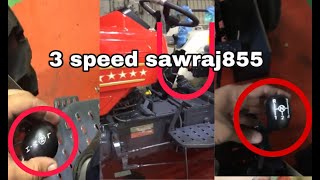 New Launch Swaraj 855 FE  High low medium 3 speed ਨਵਾ ਸਵਰਾਜ 855 with super seeder KSA