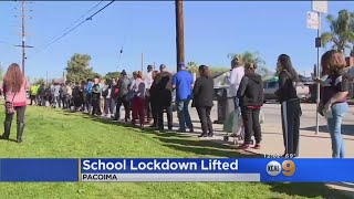 Report Of Armed Male Puts Pacoima School On Lockdown