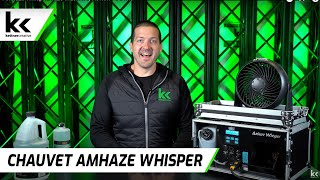 Amhaze Whisper Haze Machine | Review \u0026 Demo