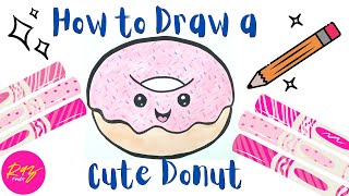How to Draw a Cute Donut