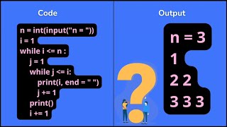 How while loop in python prints repeating number pattern?