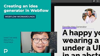 Creating an idea generator in Webflow - Low code tutorial