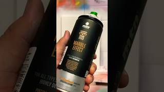 How to create marble effect painting with MTN (Montana Paint) #art #paintng #shorts #cool #howto