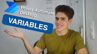 Todo sobre las VARIABLES en Power Automate Desktop