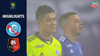 RC STRASBOURG ALSACE - STADE RENNAIS FC (1 - 1) - Highlights - (RCSA - SRFC) / 2020-2021