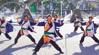 [4K] 鳳牙　四日市よさこい祭り やったろ舞 2022 (中央)