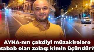 Bakının mərkəzi küçələrinin birindəki zolaq çaşqınlıq yaradır