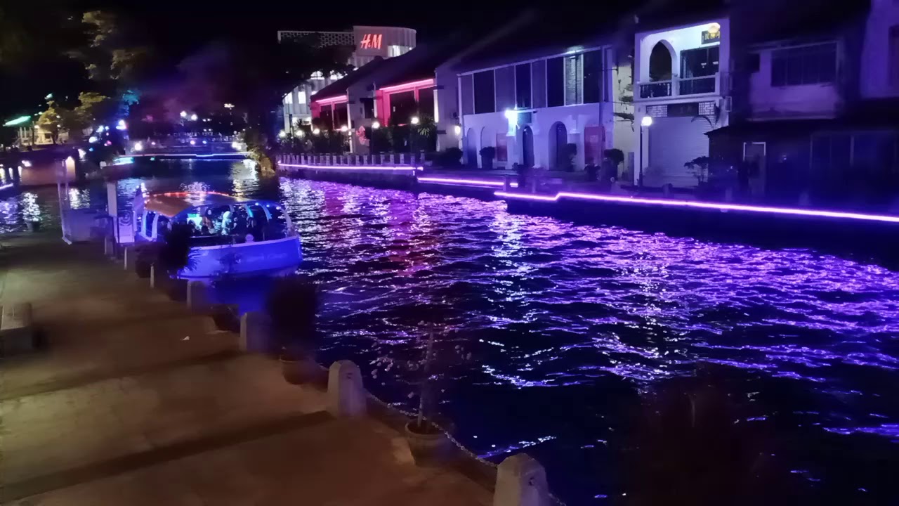 Melaka River Cruise Night Youtube