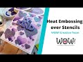 Heat Embossing over Stencils mp4