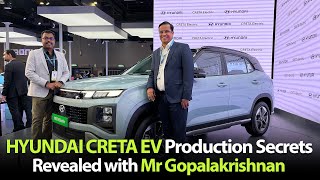 Hyundai Creta EV Production | Interview with Mr Gopalakrishnan | MotoWagon.