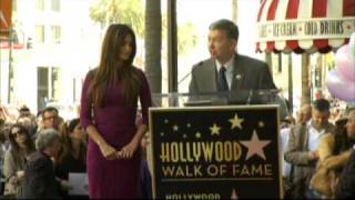 Penelope Cruz Ceremony Star on the Hollywood Walk of Fame on April 1, 2011