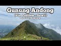 Mendaki Gunung Andong Via Pendem