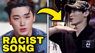 ATEEZ San criticized for singing racist song, apologized  #kpop