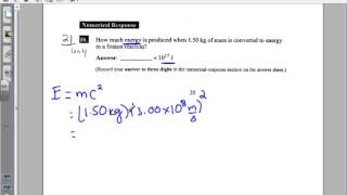 Calculating Energy Released from a mass