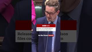 More than £1m was spent on the latest release of Lord Mandelson documents. #BBCNews