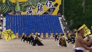 2016 香椎高校体育祭 黄ブロック応援合戦②