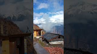 pahad pyar hai || happy life in Himalayas 🌸🤍💓||Arijit Singh song status||Qaafirana song Arijit Singh