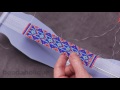 how to tie off and add more thread in loom work