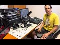 radio studio equipment setup testing