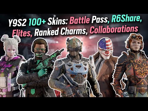 100 Y9S2 Skins – Battle Pass, R6Share Skins, Mute Protocol Event, Seasonal Skins, New Elites & more