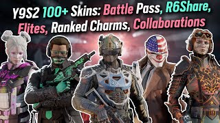 100+ Y9S2 Skins - Battle Pass, R6Share Skins, Mute Protocol Event, Seasonal Skins, New Elites \u0026 more