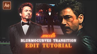 X and Y Blurmocurves Transitions for TikTok Edits | After Effects