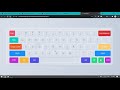 UI NEUMORPHISM KEYBOARD USING HTML CSS & JS