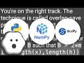 Fourier space filtering