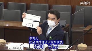 参議院 2022年02月16日 資源エネルギーに関する調査会 #02 石川和男（参考人　社会保障経済研究所代表）