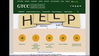 GTCC Student Tech Support Resources