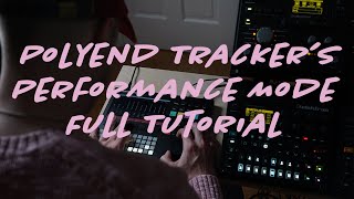 Polyend Tracker's Performance Mode Full Tutorial