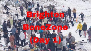 First day of Snowboard Season in Utah (Brighton Bonezone) 10/30/24