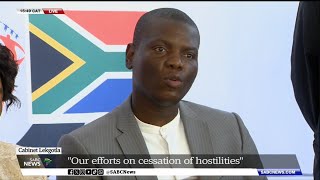 DRC Conflict | SA government putting all efforts into cessation of hostilities in Goma