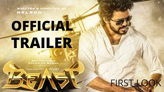Thalapathy 65,BEAST, Official Trailer, First look. Thalapathy Vijay, Pooja Hegde, Nelson, Anirudh .