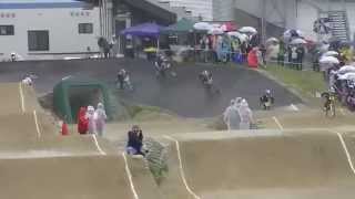 BMX　岸和田　R2　boys11-12　準決勝2組　2014