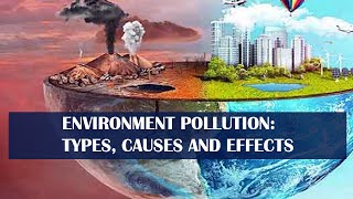 Environment Pollution: Types, Causes and Effects (infographic)