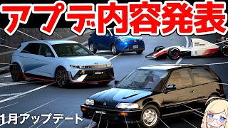 【GT7 News】The update contents have been revealed! What do you think about the new cars?