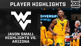 Javon Small Highlights vs. Arizona