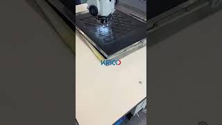 Krico 7 axis automatic pressing frame production line rotary head template machine