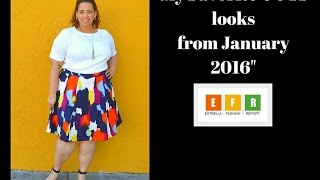 OOTD Looks for January 2016 | Farrah Estrella | Estrella Fashion Report