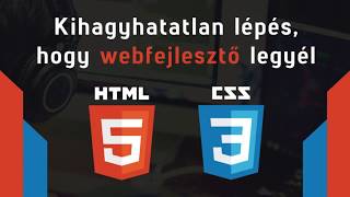 Weboldalkészítés alapjai HTML és CSS segítségével