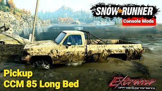 New Truck Pickup CCM 85 Long Bed In SnowRunner Phase 6 Update