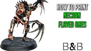 How to paint Necron Flayed Ones